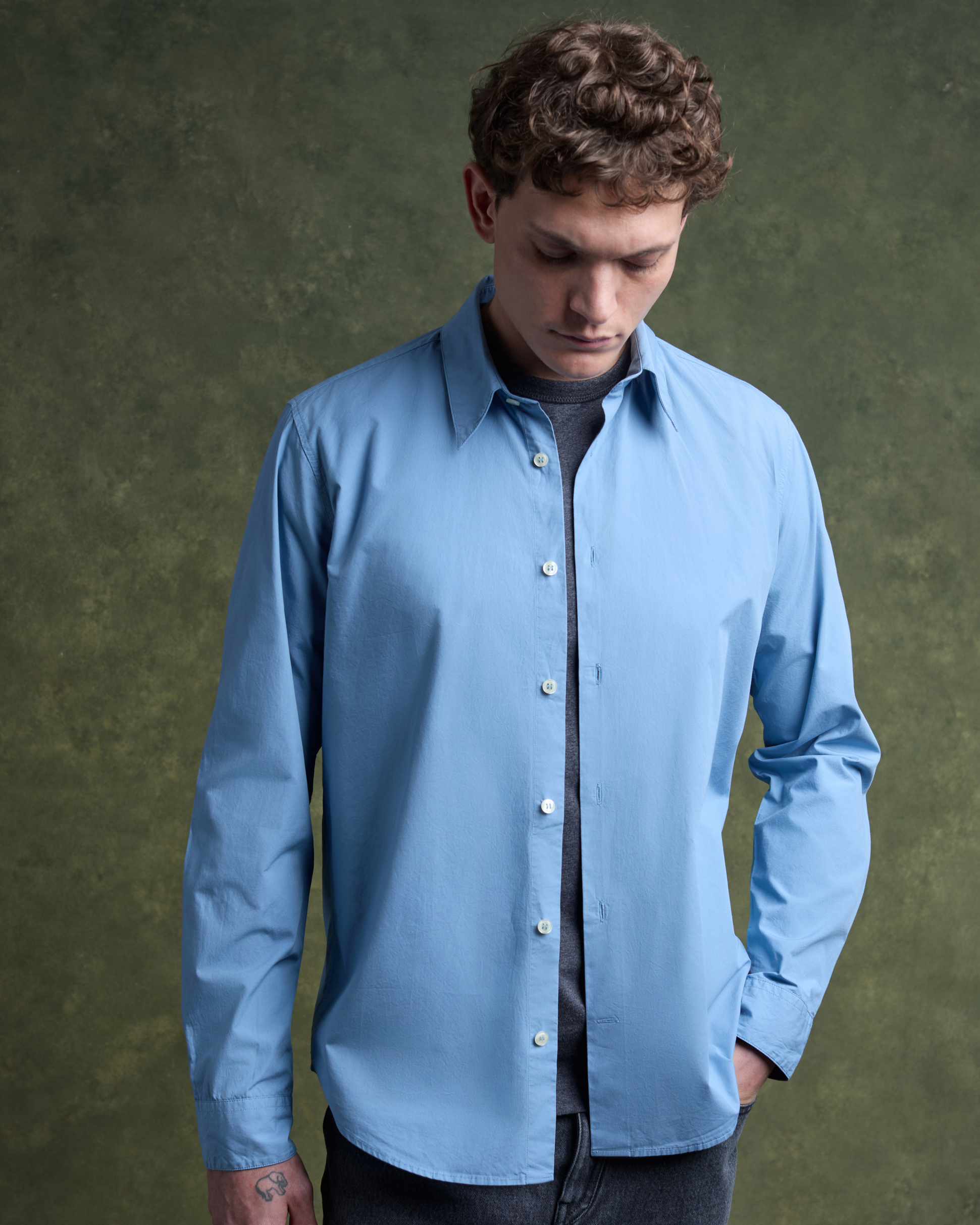 GIZEH Shirt - Bleu Azur