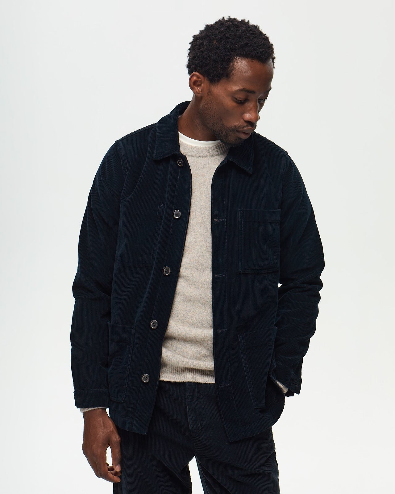 ESTEVE Painter's Jacket – Navy