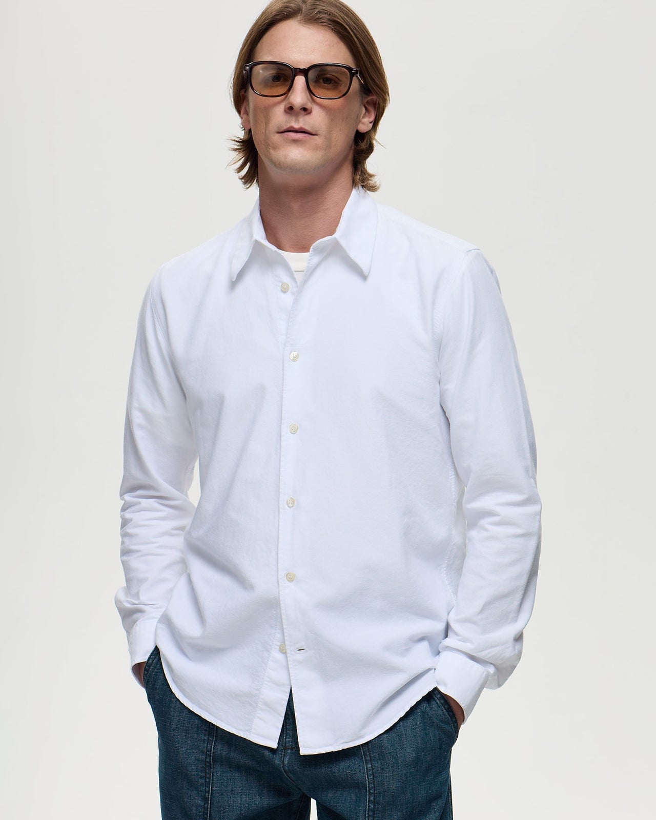 HUGUES Shirt - Foam White