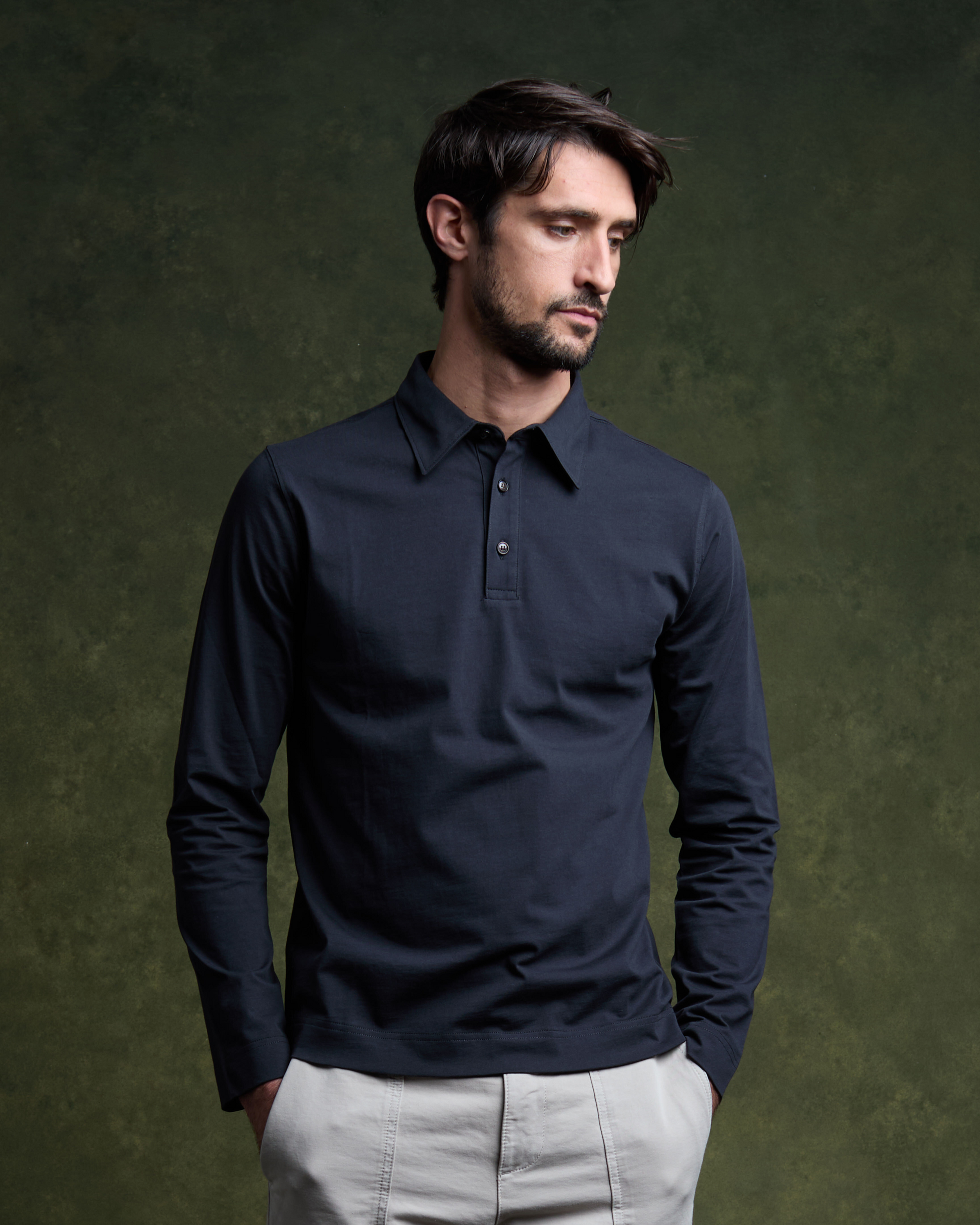 CLUB Polo shirt - Noir Onyx