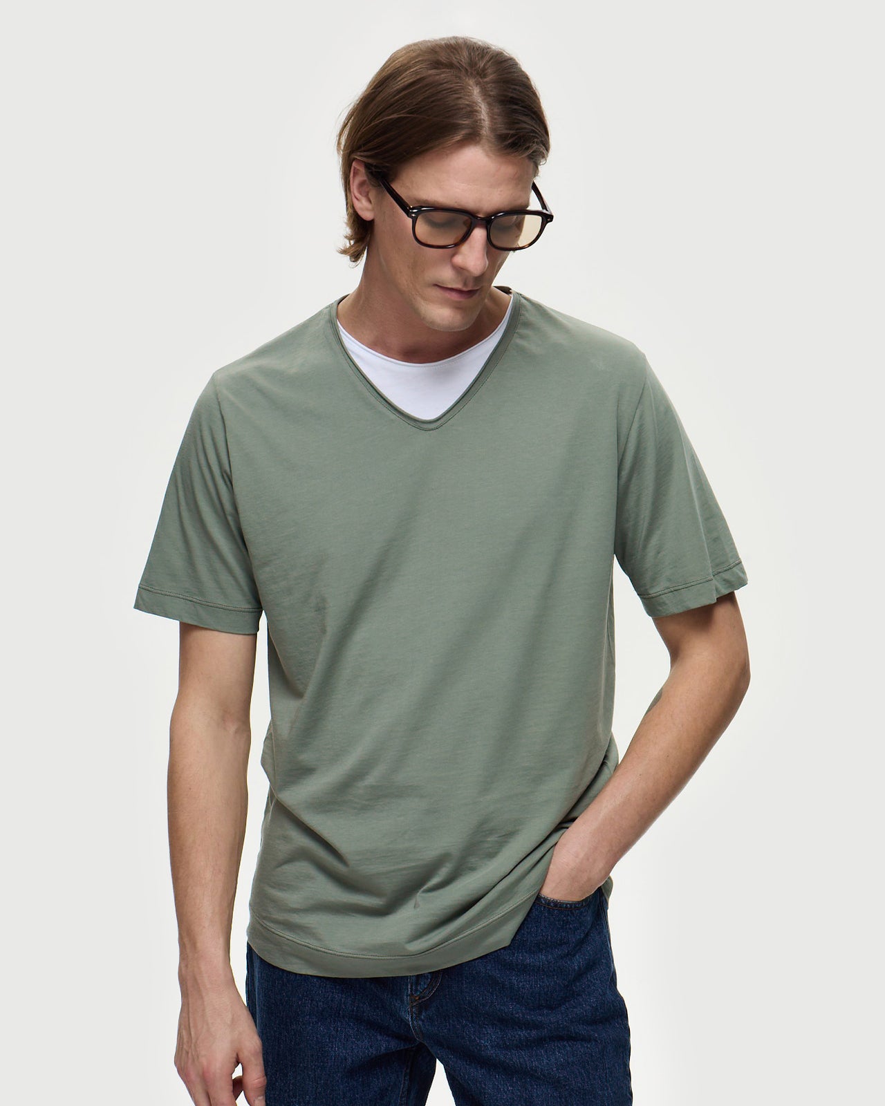 BARRY T-Shirt - Sage Green