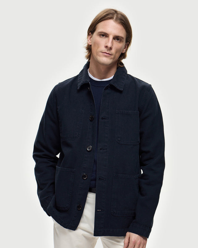 BRAQUE Painter's Jacket - Navy