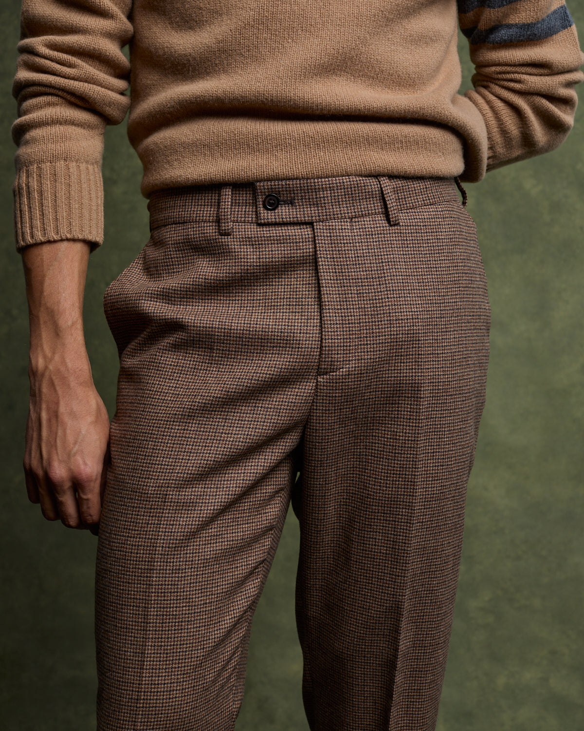 CHUCK Fantaisie Pants - Beige Camel