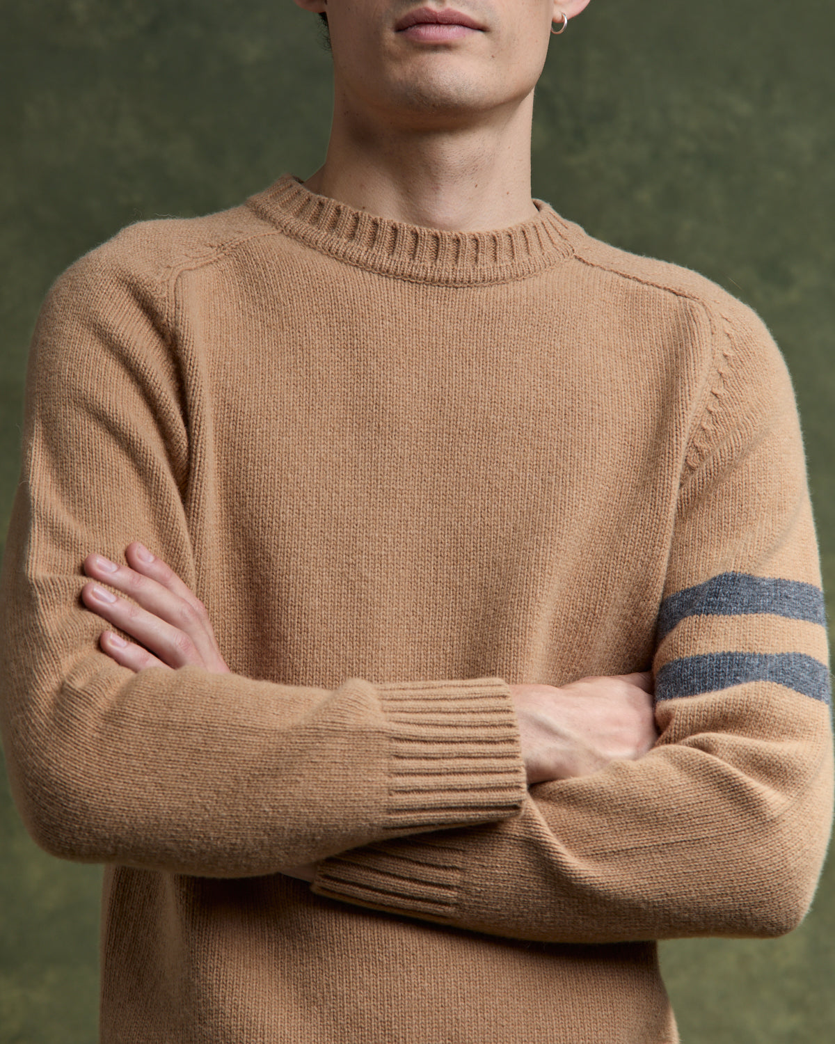 CINO Knitwear - Camel/Flanelle