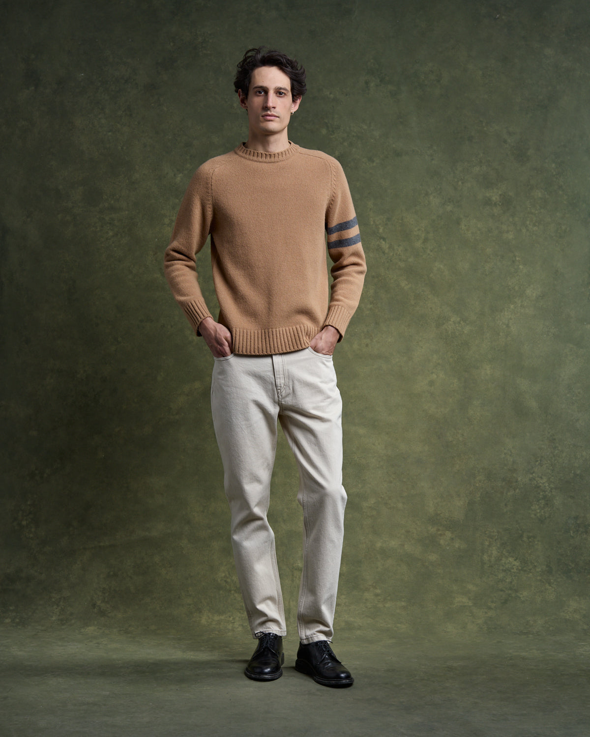 CINO Knitwear - Camel/Flanelle