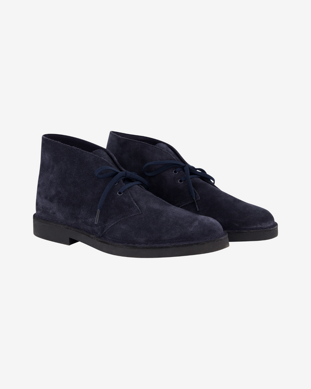 CLARKS DESERT BOOTS Shoes - Navy