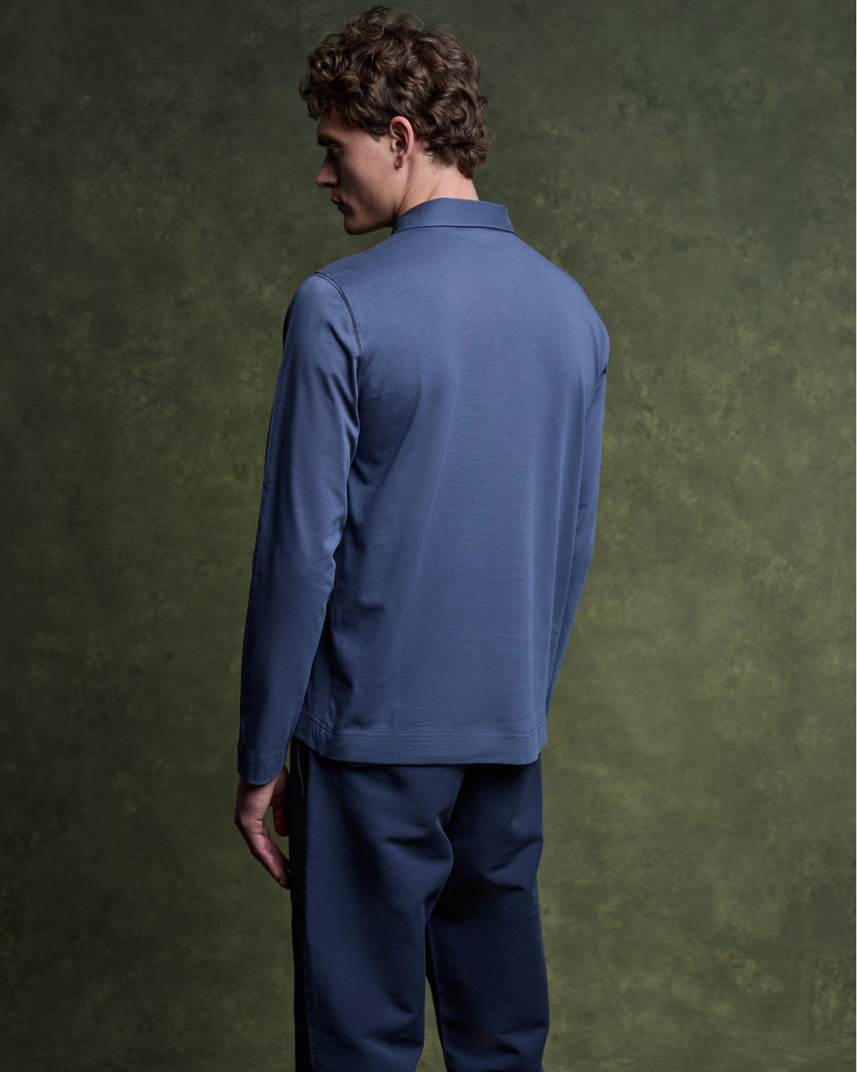 CLUB Polo shirt - Bleu Orage