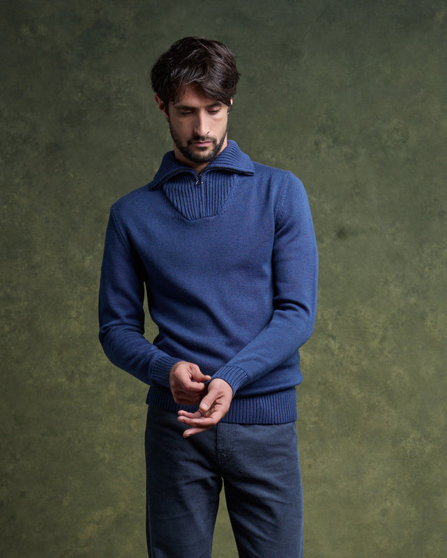 CRISTIANO Knitwear - Bleu Orage