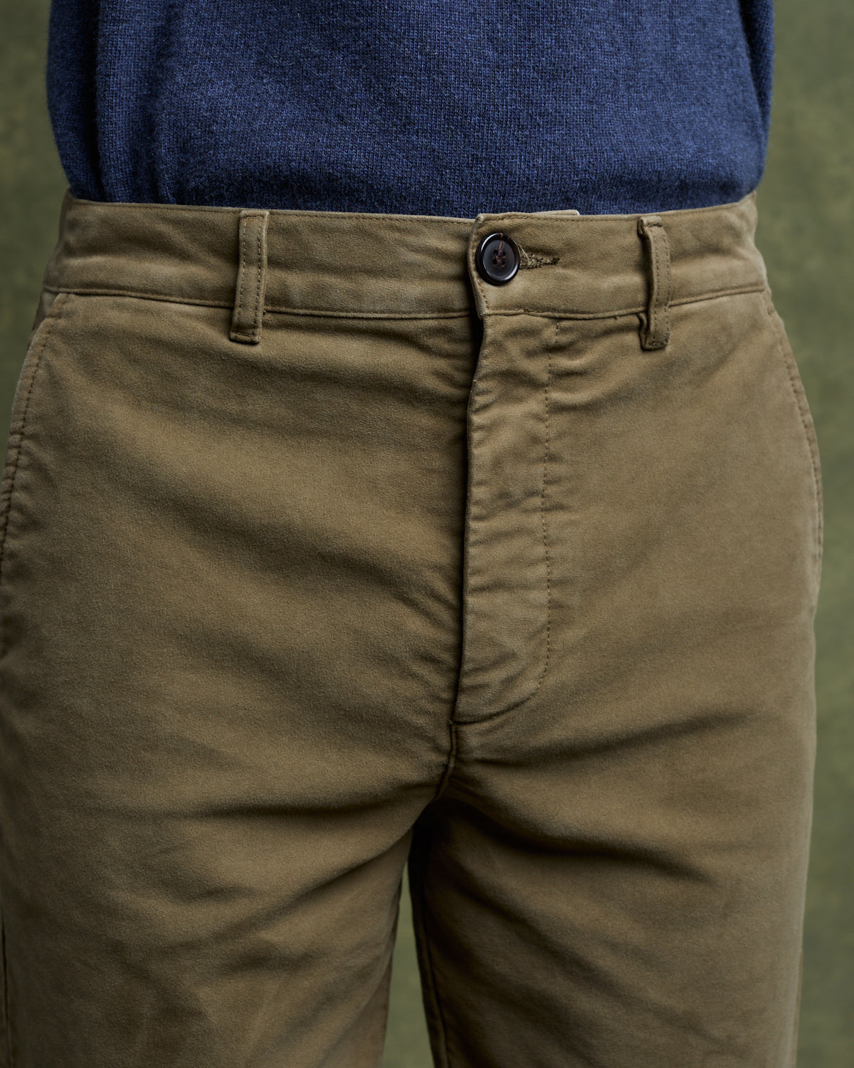 EMERSON Moleskin Chino - Vert Jeep