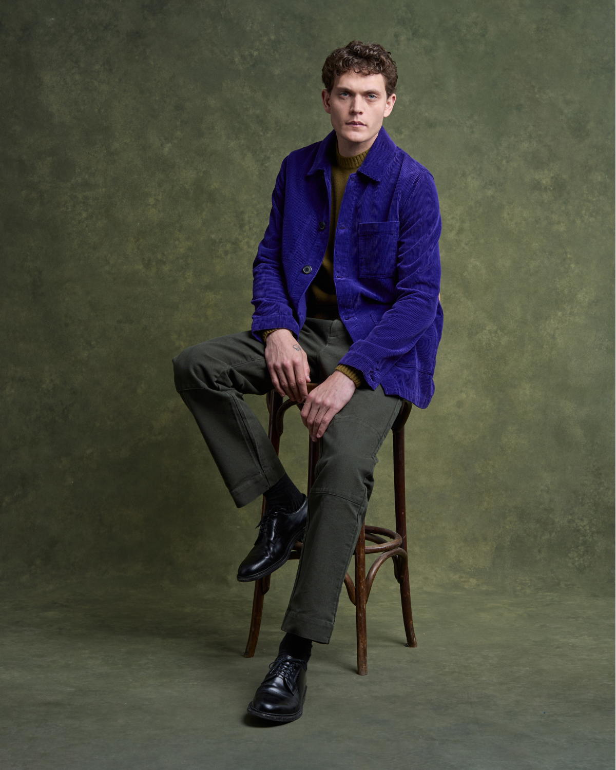 ESTEVE Painter's jacket - Purple