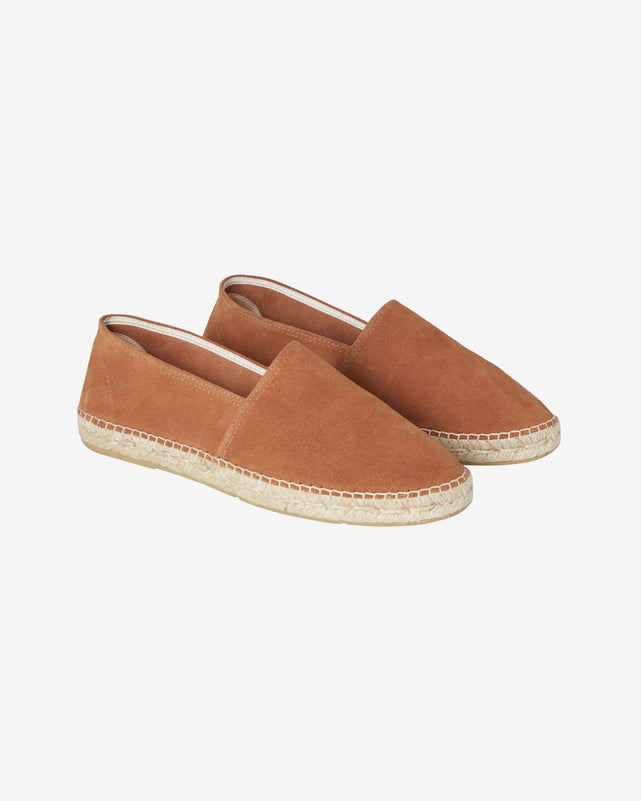 FANTAISIE Suede Espadrilles - Fauve