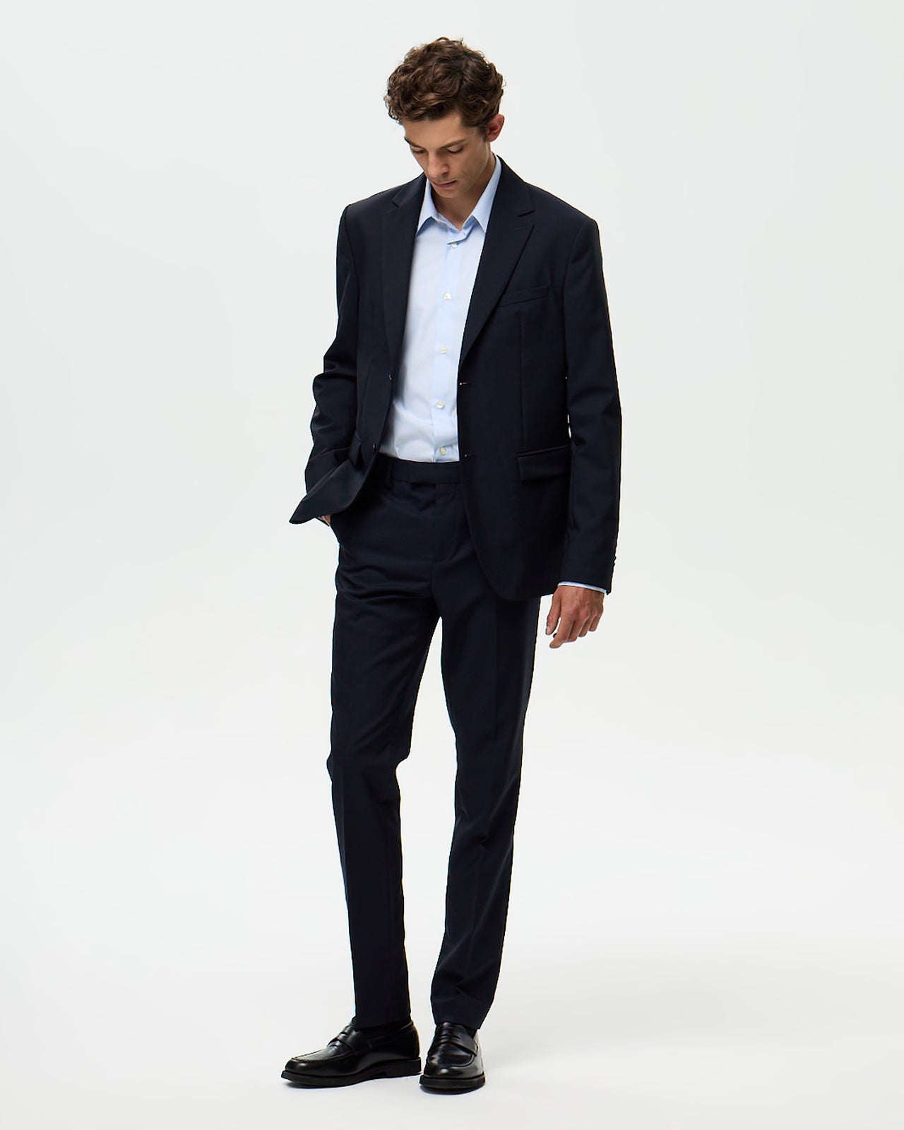 FREUD Suit Trousers - Midnight Blue