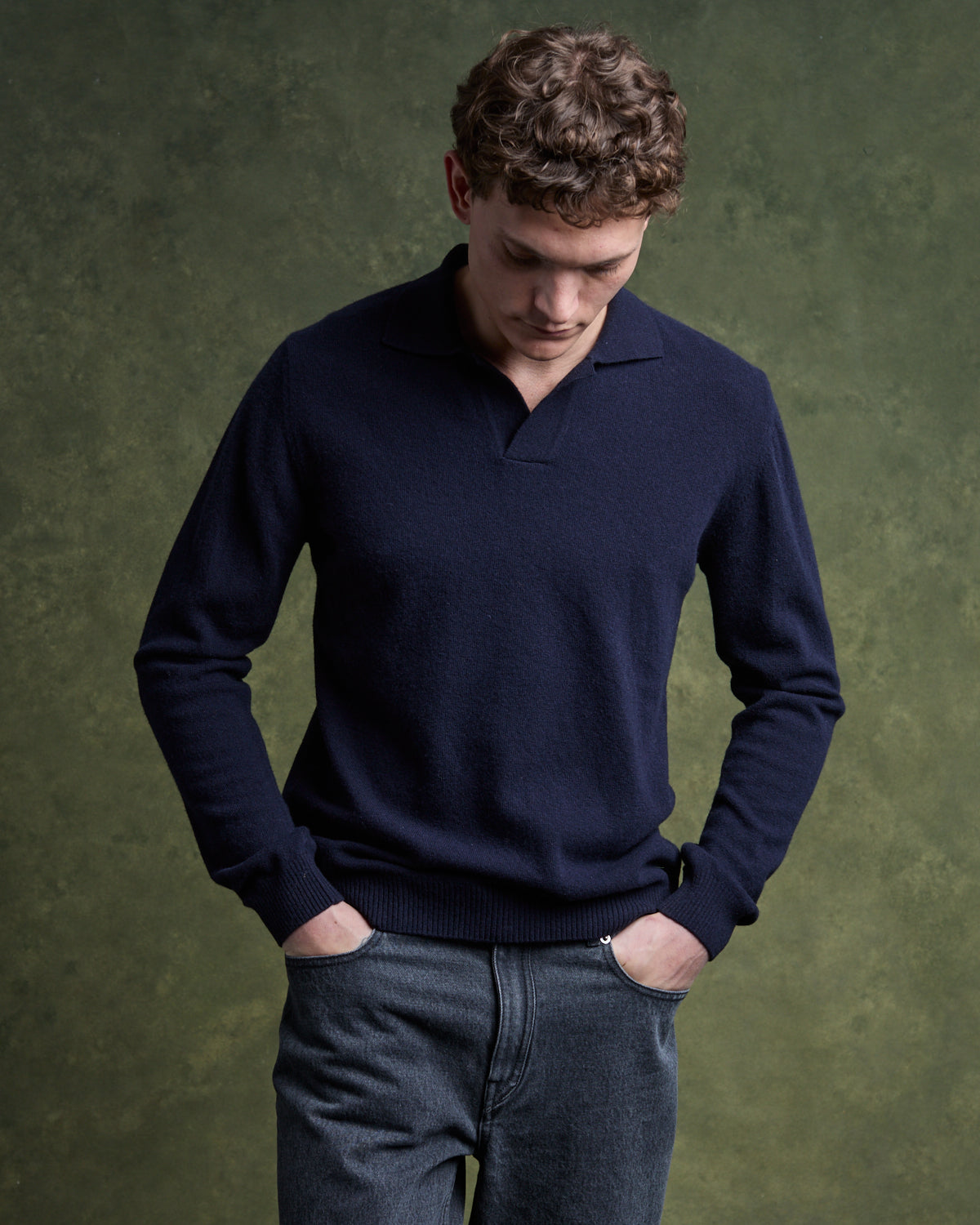 GABINO Polo Shirt - Navy