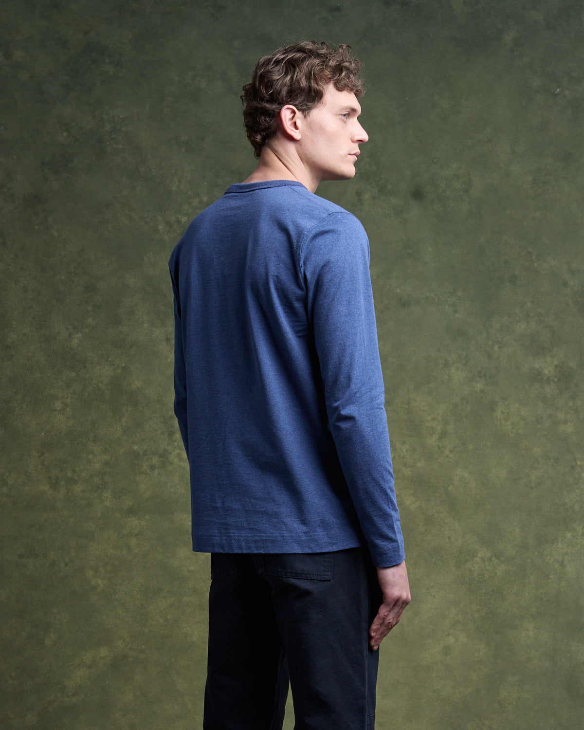 GARRET T-shirt - Bleu Chine