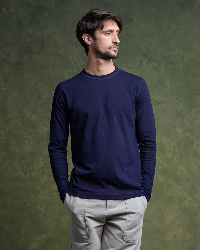 GARRET Indigo T-shirt - Indigo Brut