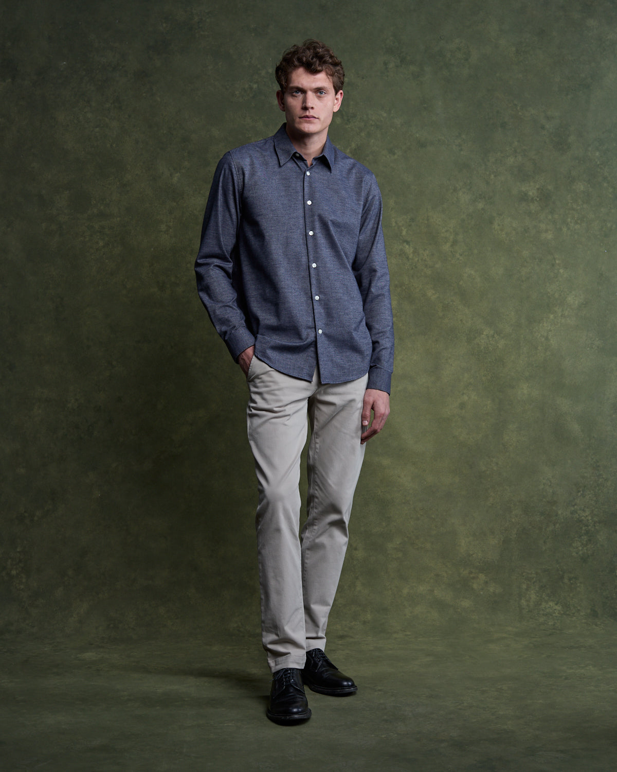 GASTON Shirt - Denim Brut