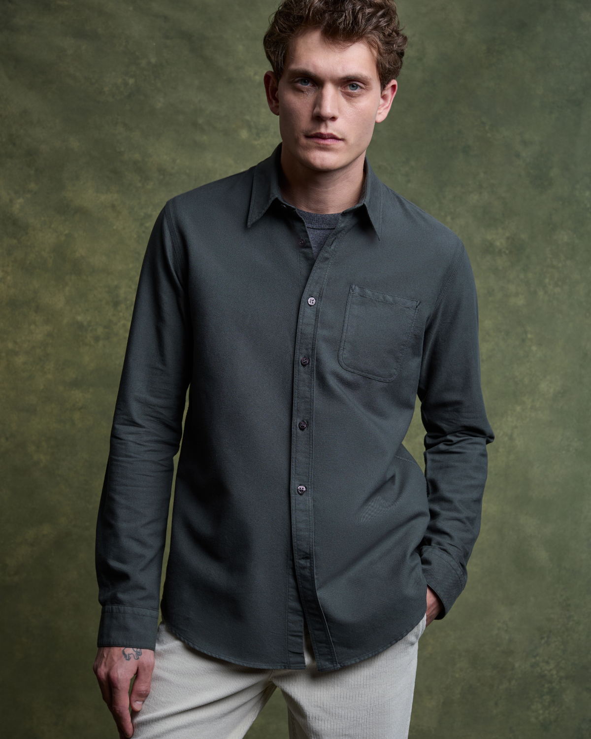 GLORIA Shirt - Vert Sequoia