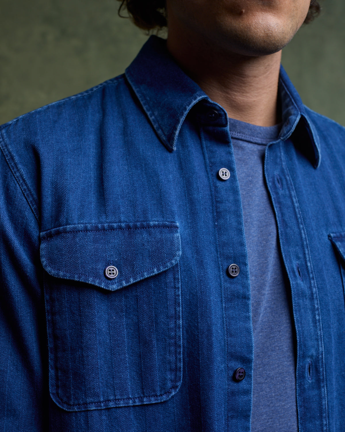 GODARD Shirt - Denim Stone