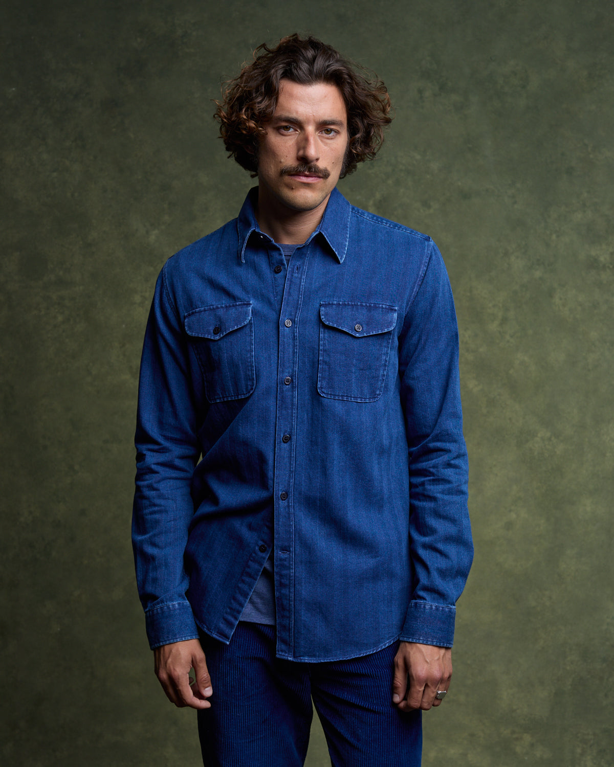 GODARD Shirt - Denim Stone