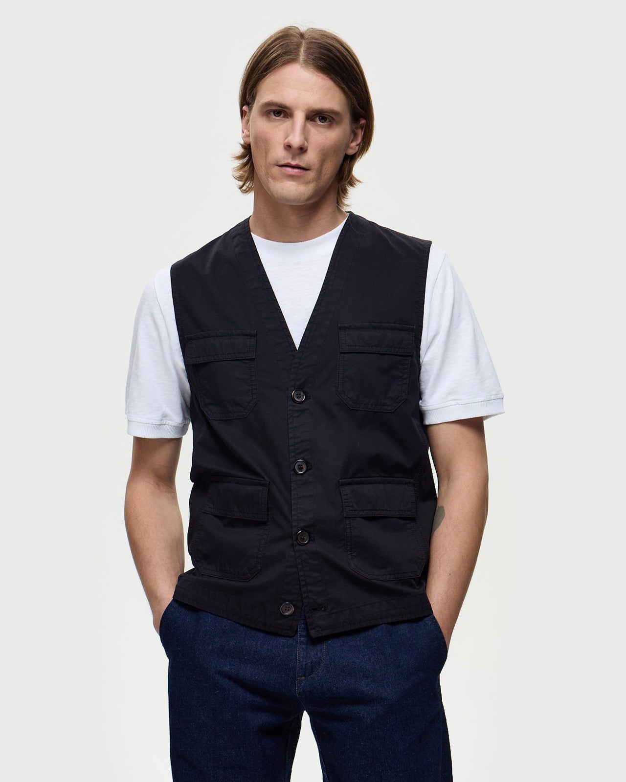 HARBOR Military Vest - Dark Navy