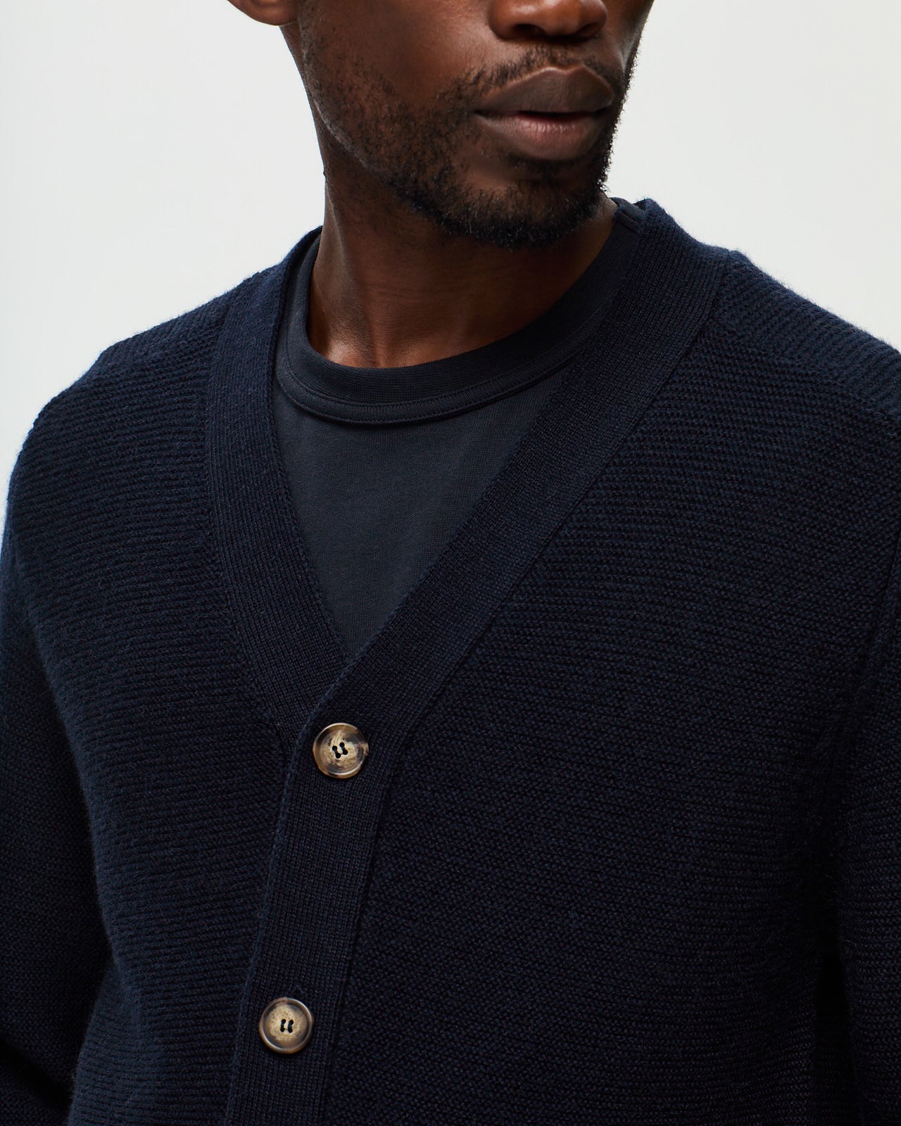 LUCA Cardigan - Navy/Ink