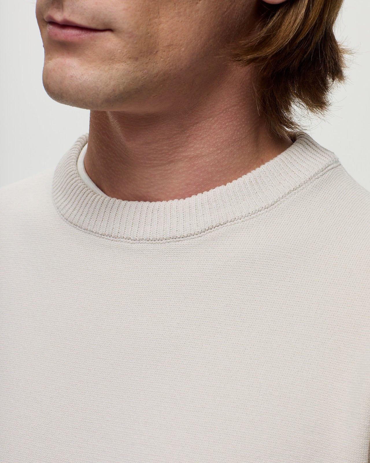 HARVEY Sweater - Ecru White