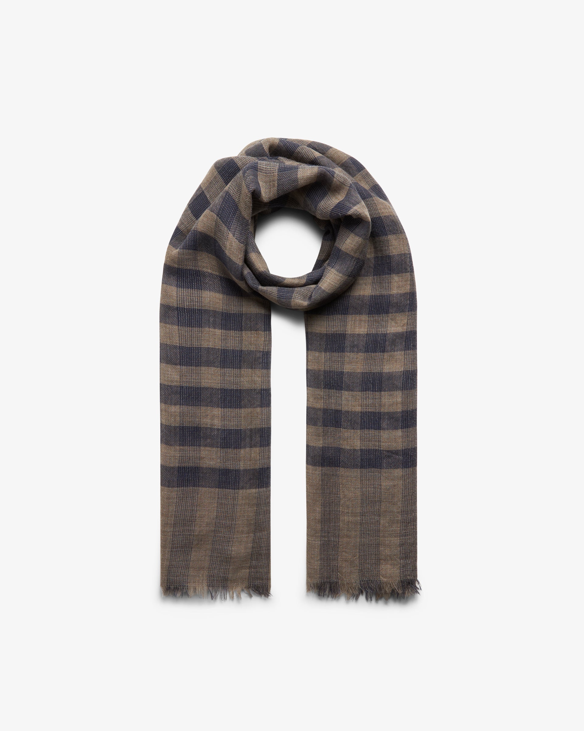 BLUEMOON Scarf – Grey/Indigo