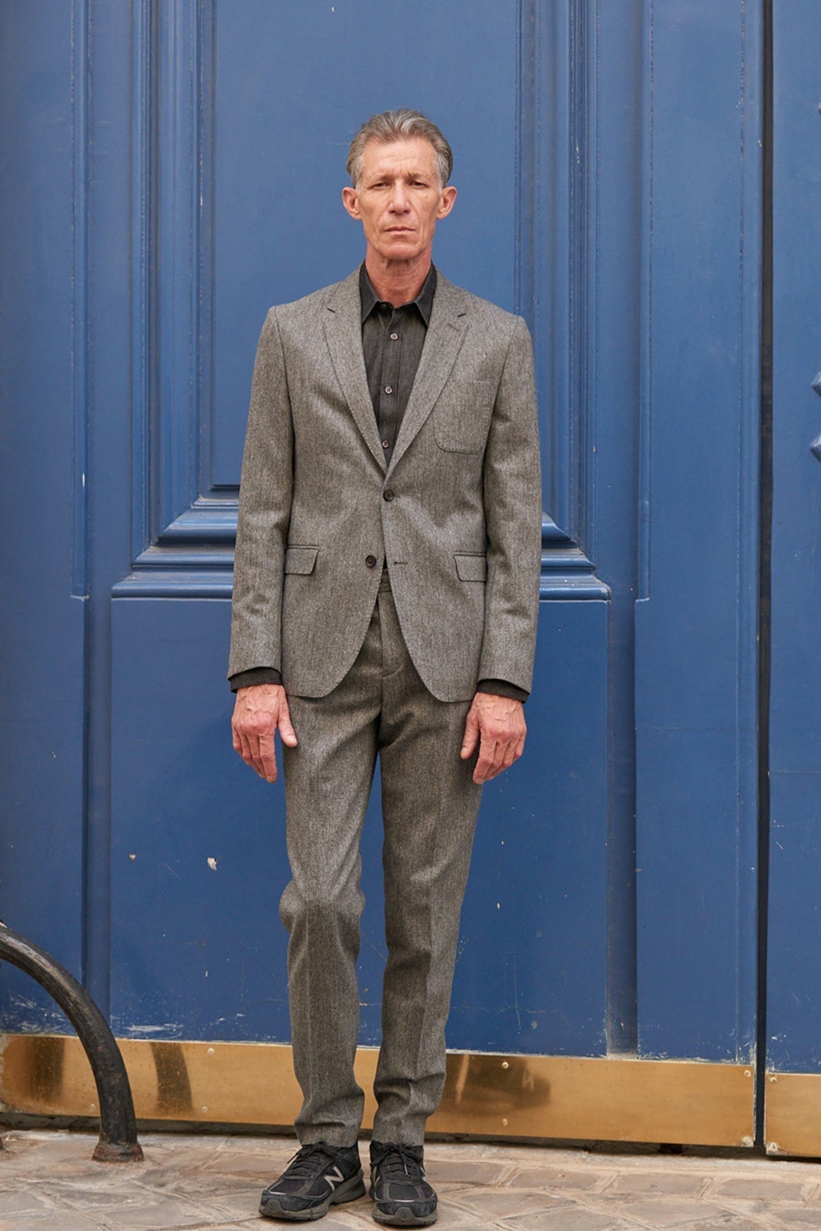 ELUARD Spring Suit Jacket - Smoke Grey
