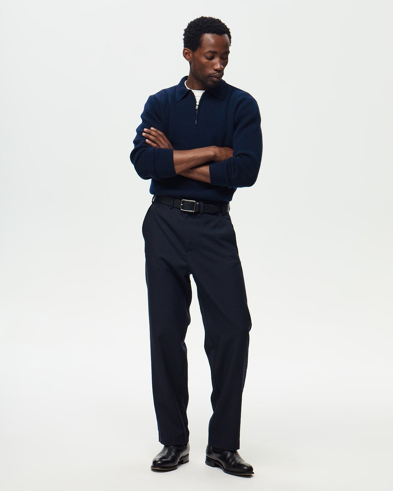 ALPHONSE Pants Canvas – Navy