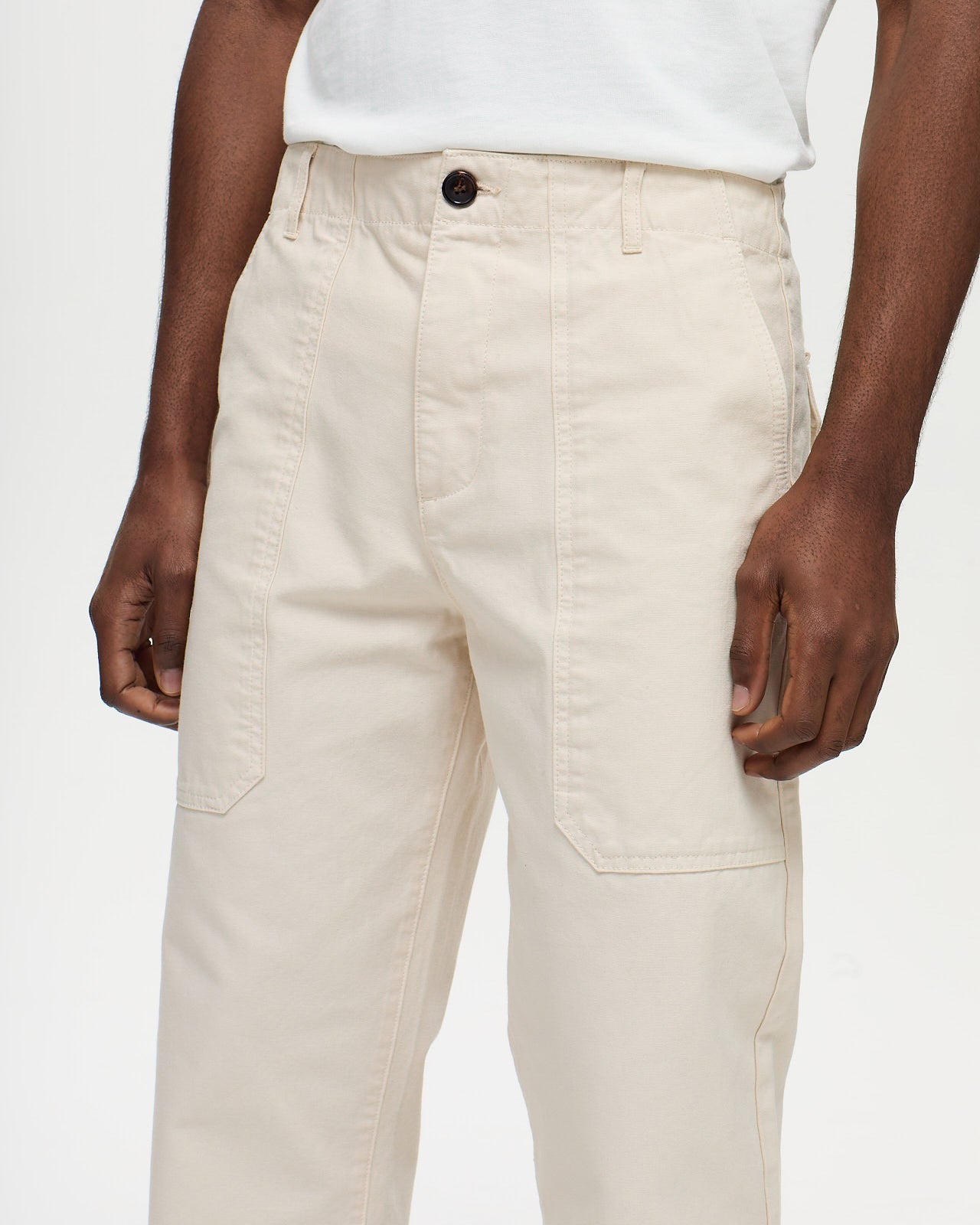 DUSTIN Pants - Ivory White