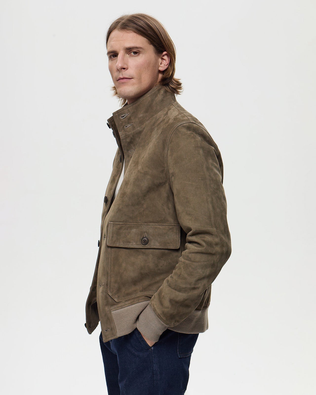 HELMUT Jacket - Frosted Brown