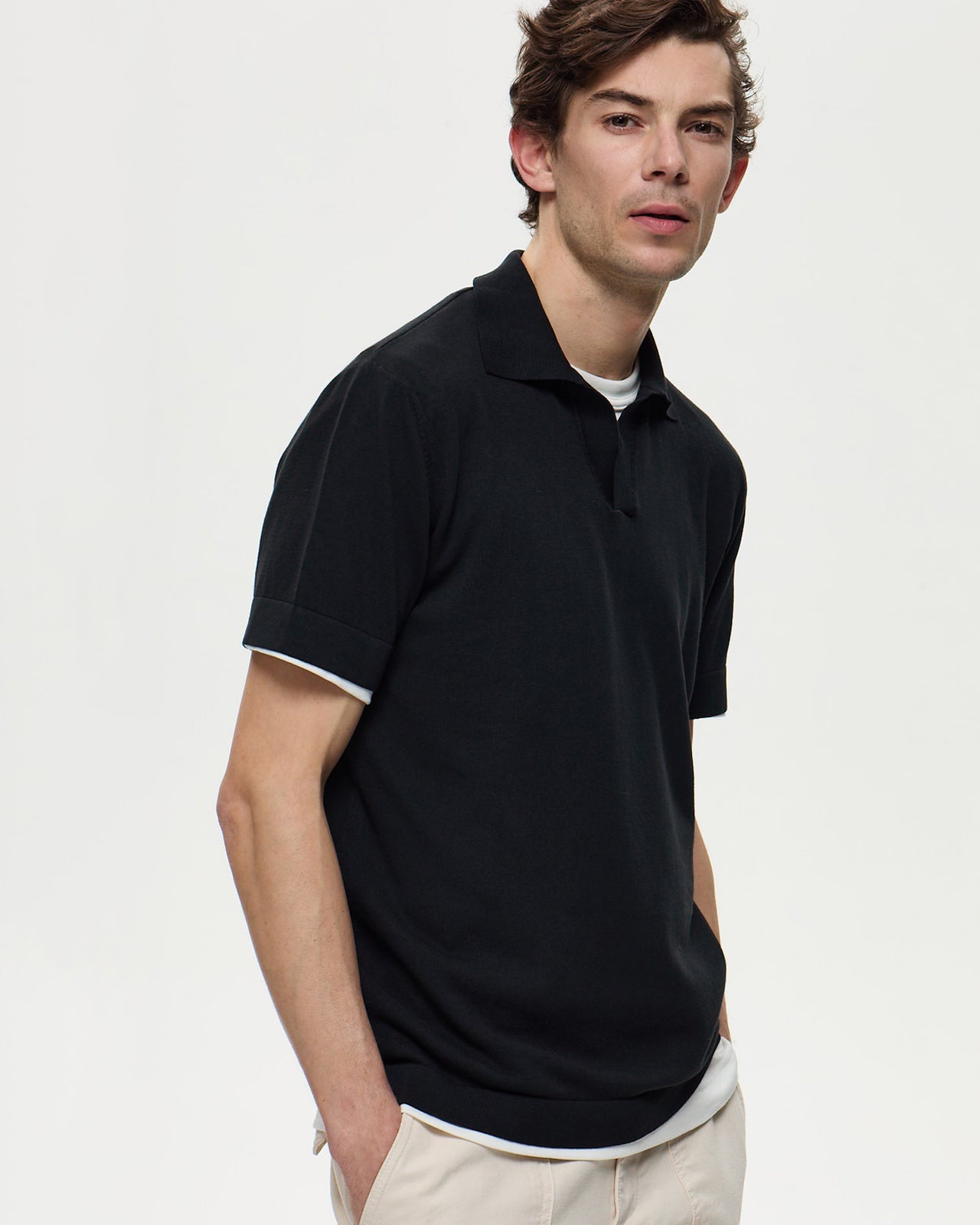 HOLIDAY Polo - Onyx Black