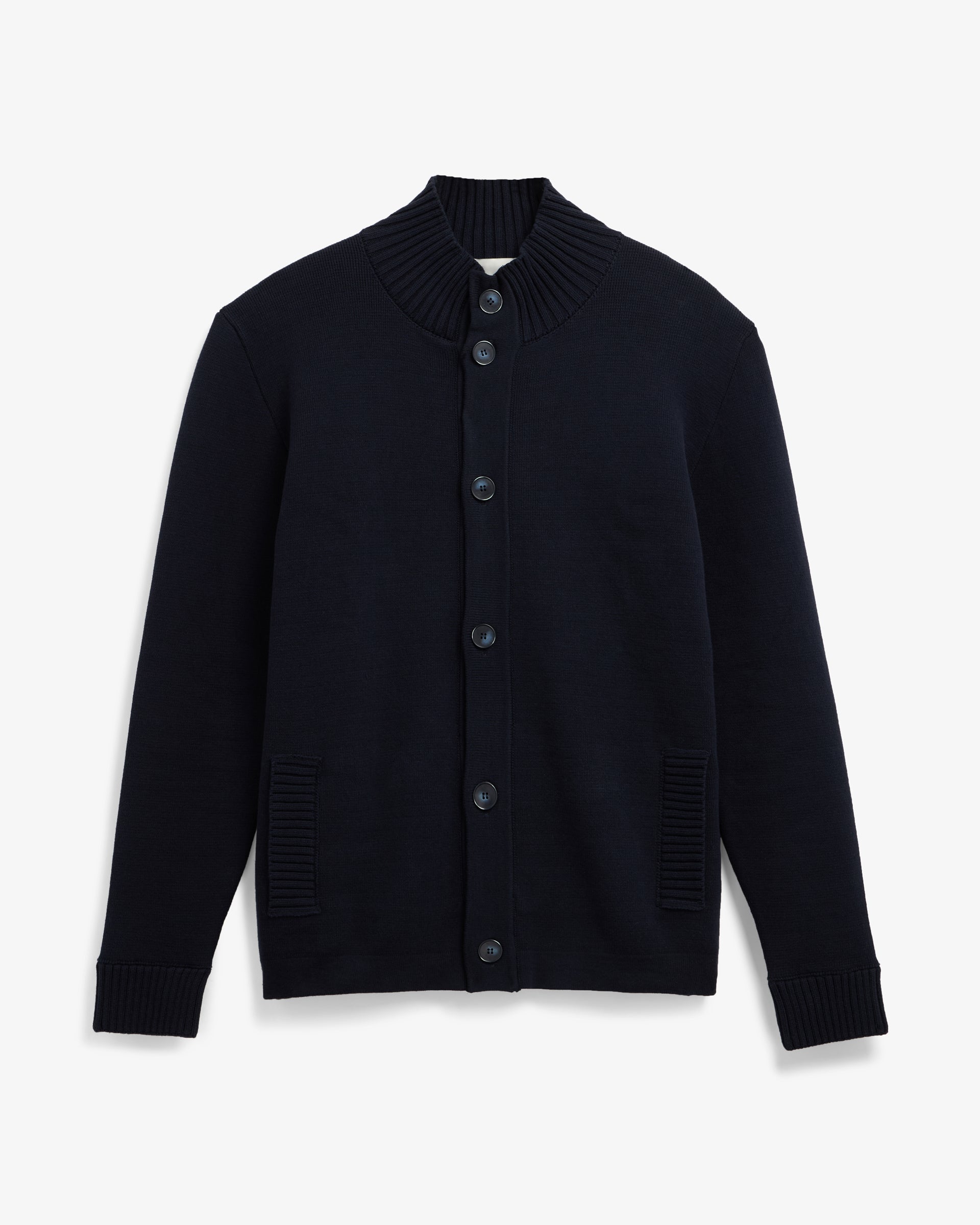 HUMBERTO Milano Knit Cardigan - Navy